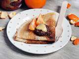 Crêpes doucement acidulée, à l’Ovomaltine Crunchy et au Clementine Curd