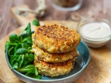 Croquettes de riz au cantal et aux carottes