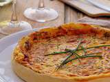 Quiche comté, moutarde & ciboulette