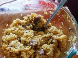 Couscous épicé aux pignons de pin grillés