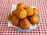 D'arancini au fromage et épinards (Sicile)