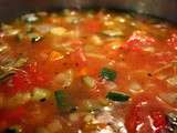 Soupe minestrone (Italie)