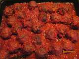 Boulettes italiennes en sauce tomates