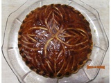 Galette des rois au chocolat praliné (pralinoise)