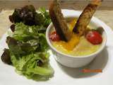 Oeufs cocotte aux cèpes, lardons et légumes