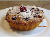 Petits moelleux framboises-amandes