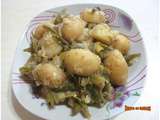 Pommes de terre aux haricots verts