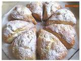 Scones ricotta citron