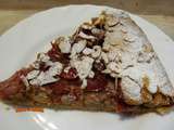 Tarte rustique fraises-amandes