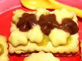 Sables citron chocolat