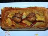 Tarte pommes caramelisees au miel