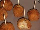 Boulettes de dinde croustillantes au coeur de gouda