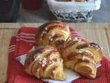 Croissants au sucre perlé