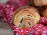 Pains au chocolat au beurre salé