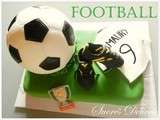 Gâteau Football