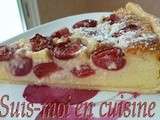 Tarte Cerises & Amande au Mascarpone