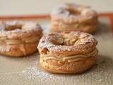 Paris-Brest sans gluten, version classique et version Conticini