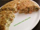 Omlette aux cerevettes