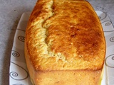 Cake à la compotée de rhubarbe vanillée