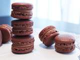 Macarons au chocolat au lait