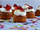 Cupcake fraise