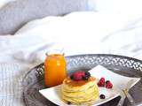 Pancakes aux fruits rouges