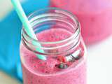 Smoothie au fruits rouges