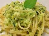 Linguine express aux courgettes