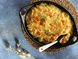 Gratin de saumon aux épinards | One pot de poisson au four très facile