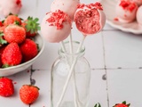 Cake Pops aux Fraises