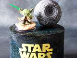 Gâteau Star Wars – Effet Galaxie à l’aérographe