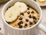 Mug Cake Banane et pépites de chocolat