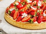 Tarte aux fraises facile