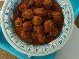 Tajine de boulettes de kefta en sauce tomate