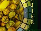 Tajine de boulettes de poulet, pommes de terre et courgette