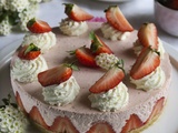 CheeseCake Façon Fraisier