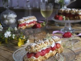 Eclair Gourmand Fraise