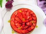 Tarte aux fraises sans gluten sans lactose