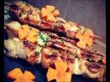 Brochettes de poulet Anglo-Asiatique