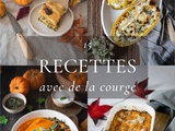 15 idées recettes avec des courges : Butternut-Potimarron-Potiron