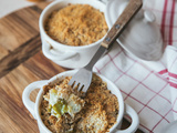 Crumble salé Poireaux et Parmesan