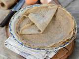 Galette bretonne à la farine de sarrasin {crêpe}