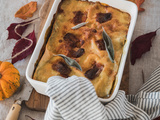 Lasagnes végétariennes au butternut, chèvre et épinard