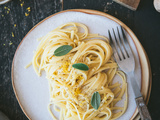 Pasta al limone {Pâtes citron et parmesan}