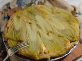 Tarte tatin d’endive au chèvre et miel