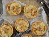 Tartelettes au chocolat blanc et groseilles blanches