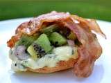 Tartine Kiwi, Bacon et Bleu