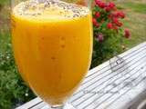 Smoothie à la mangue, banane et abricots – Vegan