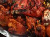 Pilons de Poulet Tandoori Au Four à l’Indienne