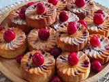 Cakes Cerises Chocolat Blanc